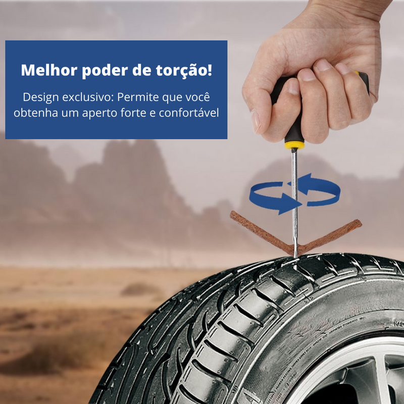 Kit de Reparo Rápido Para Pneus