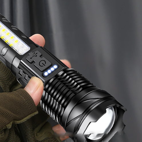 Lanterna Laser Titanium Recarregável Ultra Potente - Mexx Store