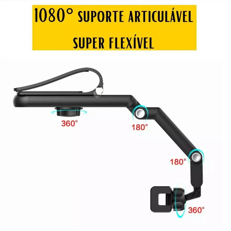 Suporte para Celular Veicular 360° Retrátil - Mexx Store