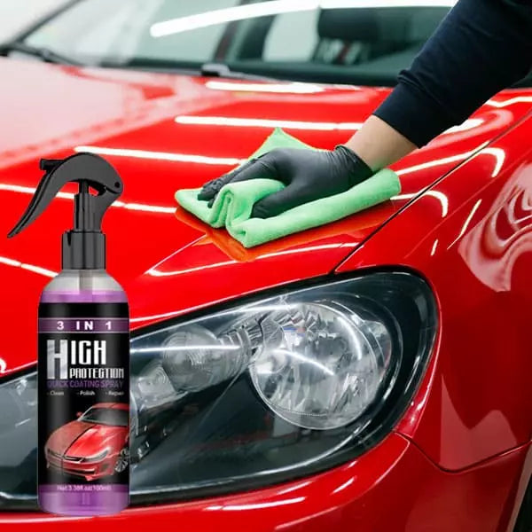 Spray Cristalizador para Carros: Proteção duradoura e brilho intenso + BRINDES - Mexx Store